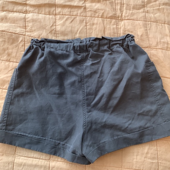 Wilfred paperbag high rise forest green short S - Picture 3 of 3